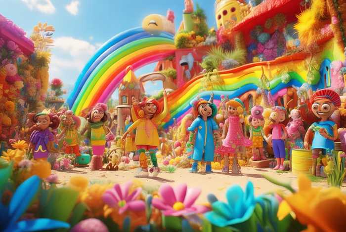 多彩生活图片 多彩生活图片卡通