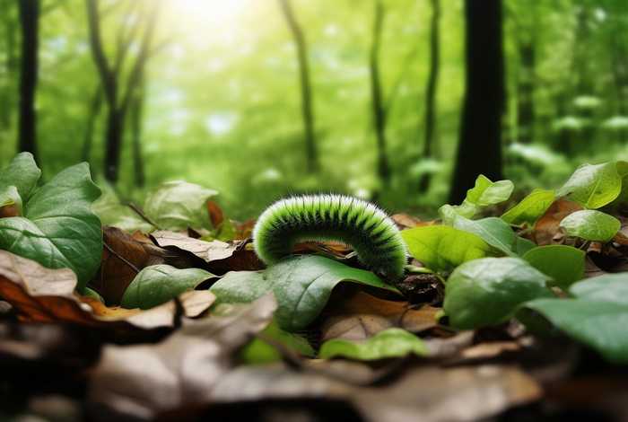 毛毛虫生活在哪里的（毛毛虫生活在哪里的图片）