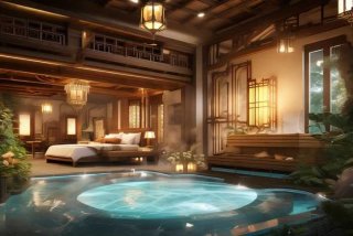 大悦汤温泉汗蒸生活馆住宿，大悦汤温泉汗蒸生活馆有全套吗