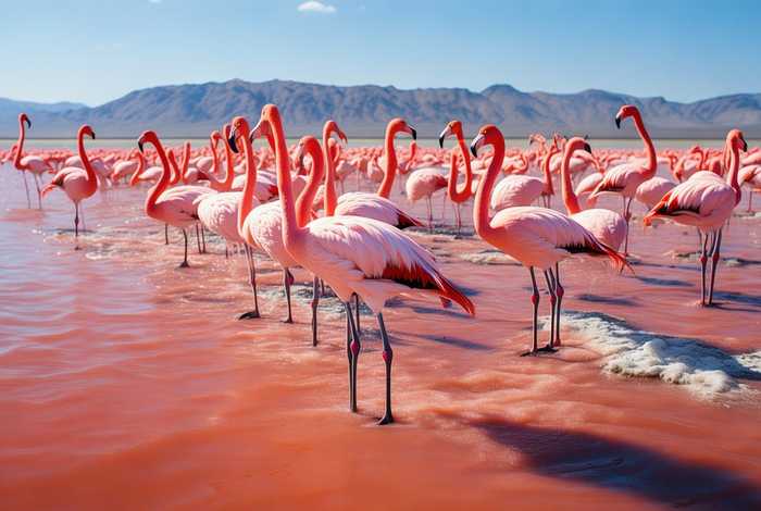 火烈鸟为什么可以生活在纳特龙湖；火烈鸟为什么可以生活在纳特龙湖里