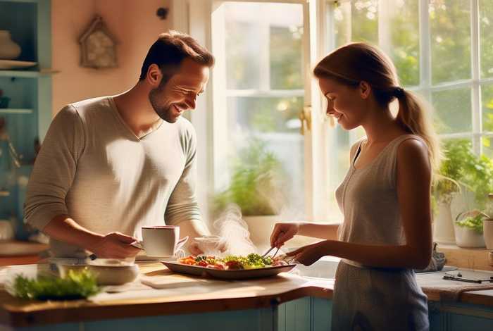 夫妻日常生活的图片 夫妻日常生活的图片唯美