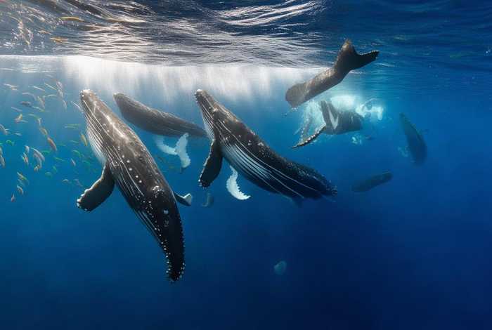 鲸生活的环境及有趣的行为（鲸生活的环境及有趣的行为是什么）