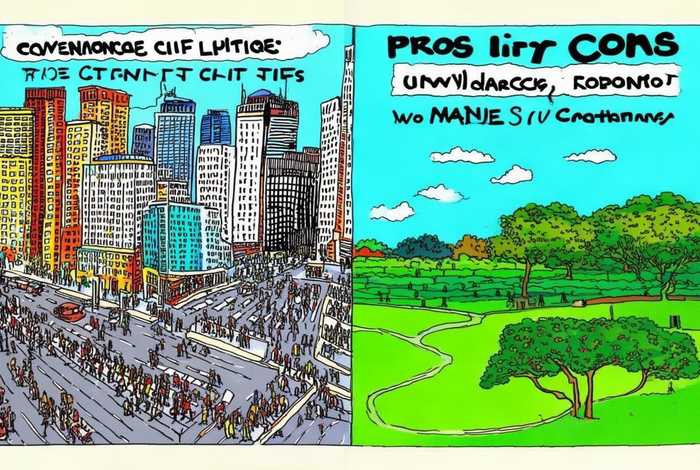 城市生活的优缺点英语、城市生活的优缺点英语手抄报