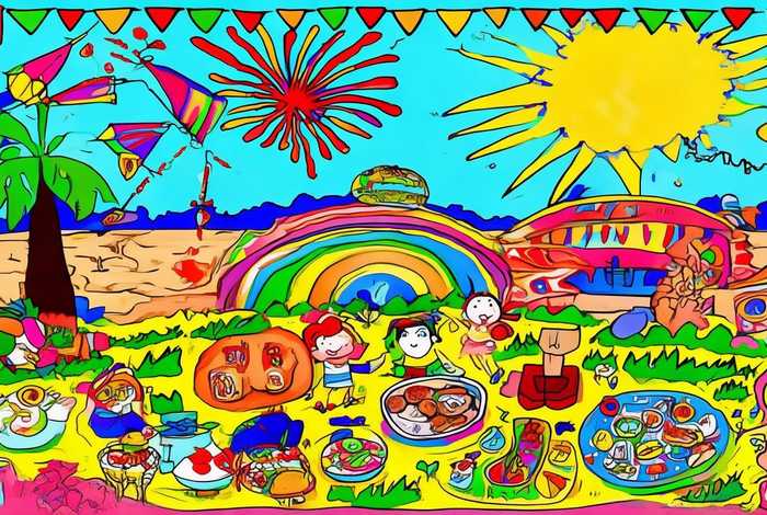 多彩的假期生活手抄报图片 多彩的假期生活手抄报图片内容