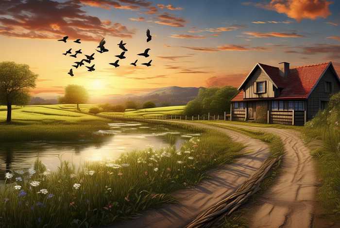 关于农村生活的诗句，关于农村生活的诗句唯美