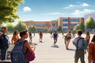 关于描写高中生活的作文 关于描写高中生活的作文素材