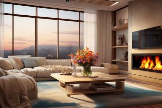 客厅生活场景，客厅生活场景效果图