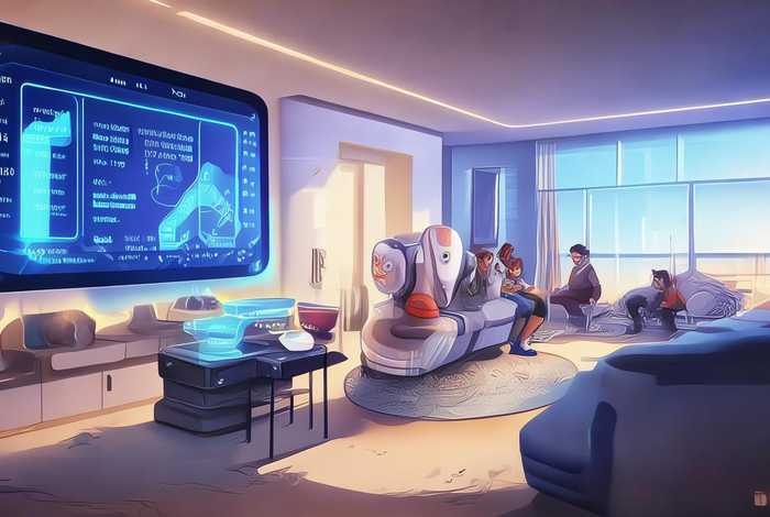 科技新生活手绘作品 - 科技新生活手绘作品简单