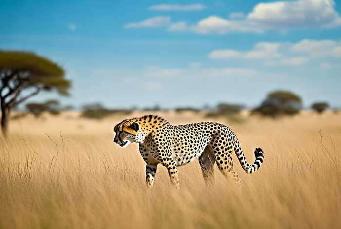猎豹的生活习性广播稿，猎豹的生活环境在哪里