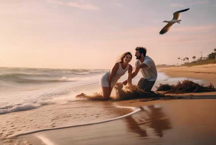 海边的生活美句；海边享受生活的唯美句子发朋友圈