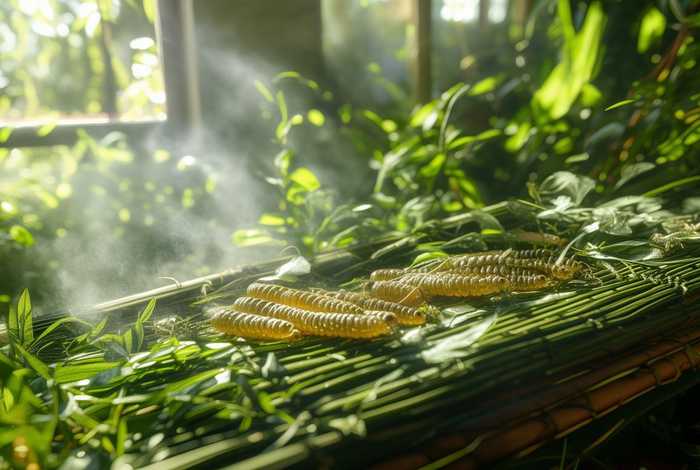 蚕的生活条件、蚕生活的条件包括适宜的温度和湿度