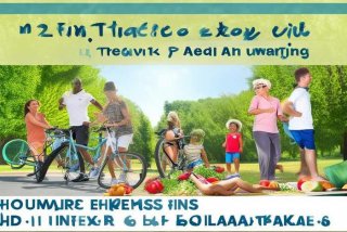 健康生活方式宣传资料发放照片；宣传健康的生活方式海报