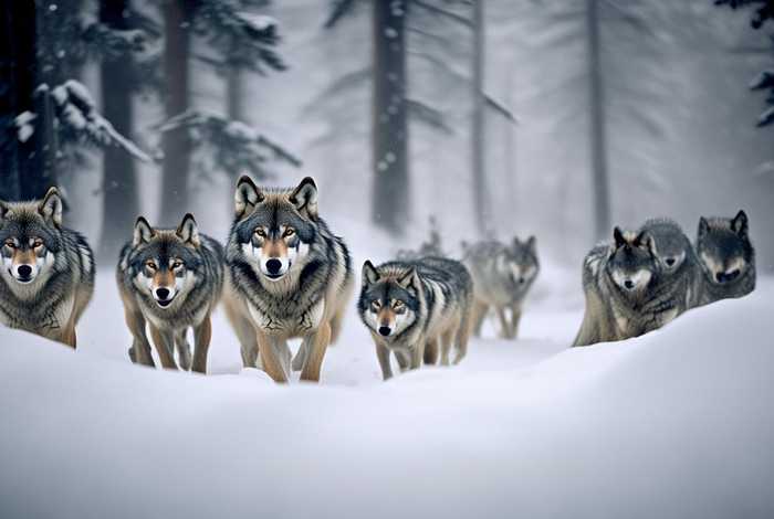 狼的生活状态是什么，狼的生活状态是什么样的