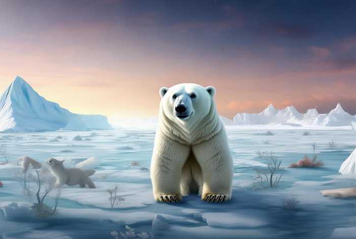 北极熊在南极还是在北极，北极熊在南极还是在北极？
