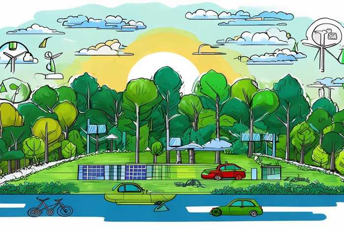 节能环保绿色低碳手抄报（节能环保绿色低碳手抄报内容）