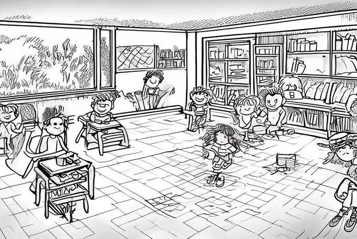 初中生活图片大全（初中生活图片大全简笔画）