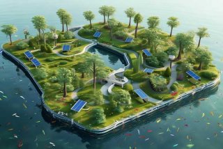 立体生态浮岛、立体生态浮岛750w-48v的型号与特点