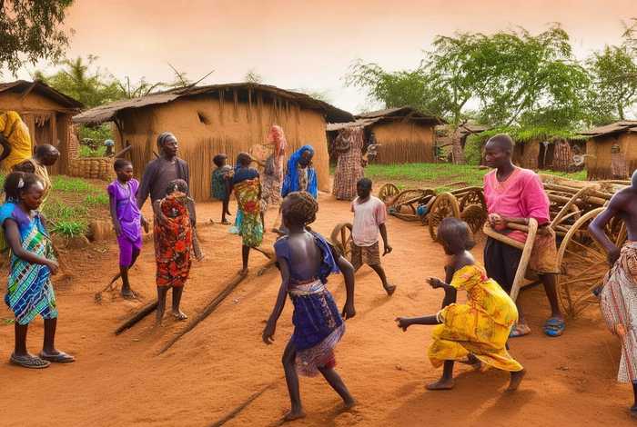 非洲人的生活现状图片（非洲人的生活现状图片素材）