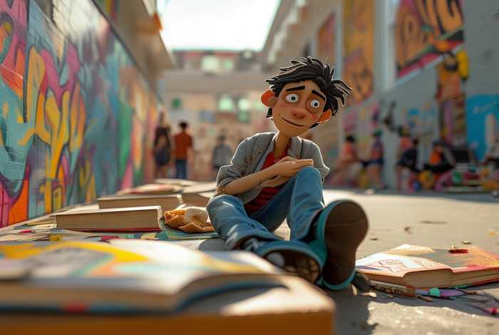 假废柴的校园生活、假废柴的校园生活漫画