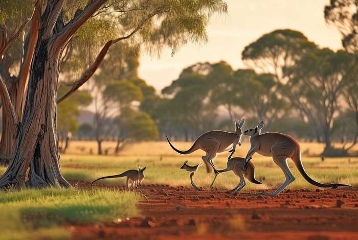 袋鼠生活在哪一个国家、袋鼠生活在哪一个国家里