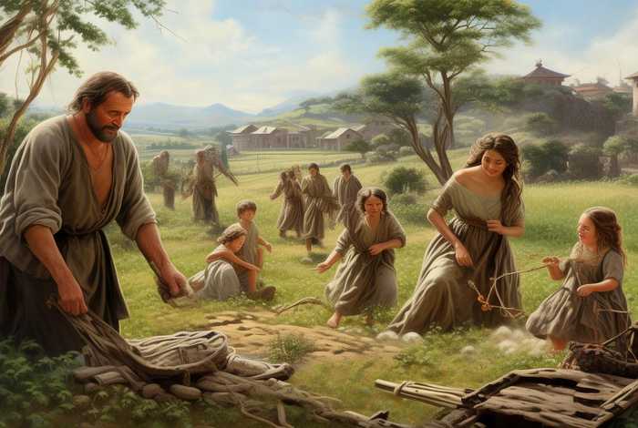 古代百姓真实生活图片（古代百姓真实生活图片高清）