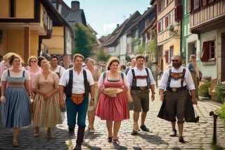 德国人的日常 - 德国人的日常打扮