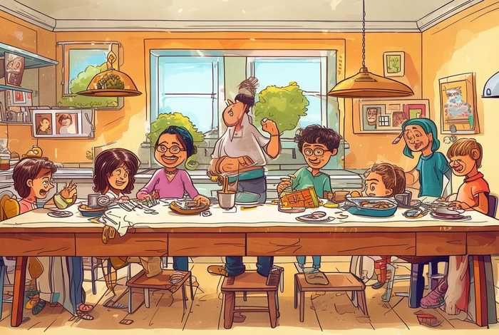 家庭日常手绘画 - 家庭日常手绘画图片