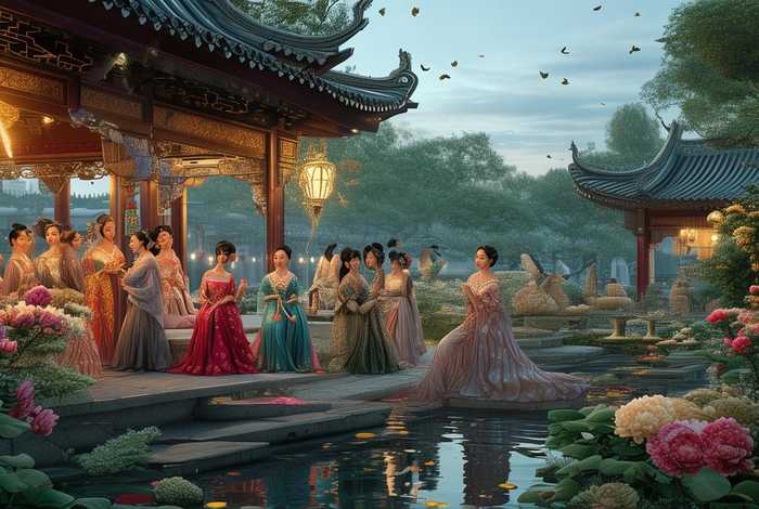 金陵女人奢靡生活 - 金陵女人的奢侈生活