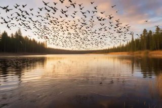 大雁生活在哪里的地方（大雁生活在哪里的地方最多）