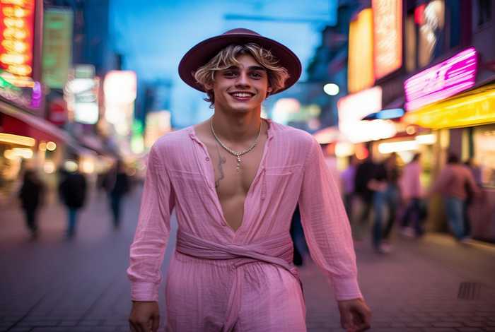 穿女装生活24小时、小伙穿女装24小时