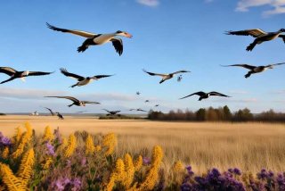 大雁一般生活在哪里 大雁一般生活在哪里？