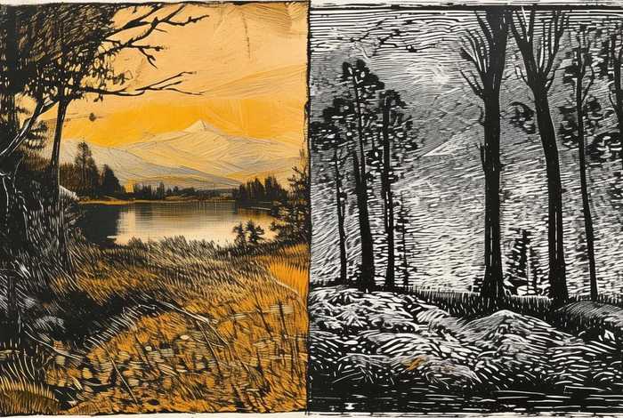 版画与其它画种的区别；版画与其它画种的区别在哪