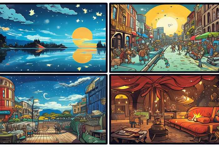 关于生活的四格漫画 - 关于生活的四格漫画图片