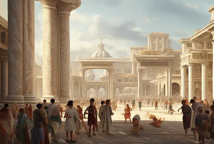 古罗马生活场景，古罗马生活场景描写