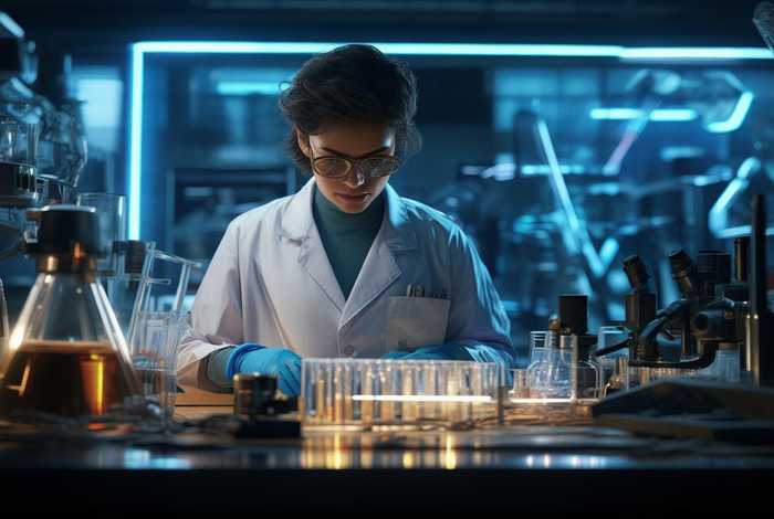 科学家的生命在实验室,更在民族的未来 科学家在实验室的图片