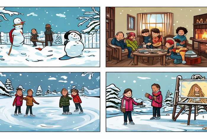 概括寒假生活的四格漫画(概括寒假生活的四格漫画有哪些) 概括寒假生活的四格漫画(概括寒假生活的四格漫画有哪些)