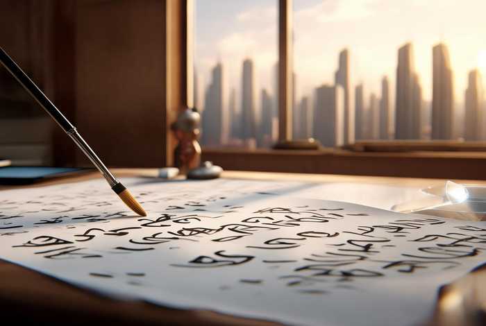 科技成就生活之美毛笔书法，科技成就生活之美作文