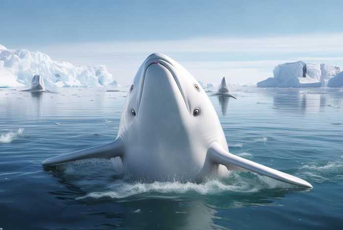 白鲸生活的地方在哪里的视频；白鲸主要生活在哪里