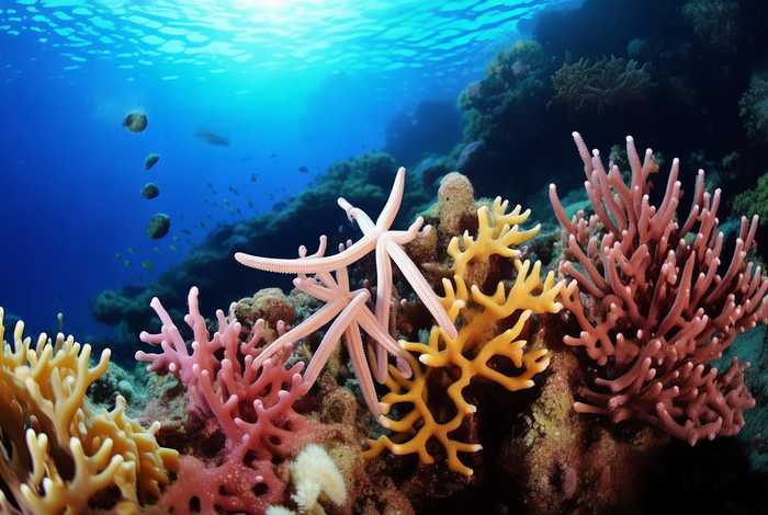 海星生活在哪里画出来的、海星生活在哪里画出来的图片