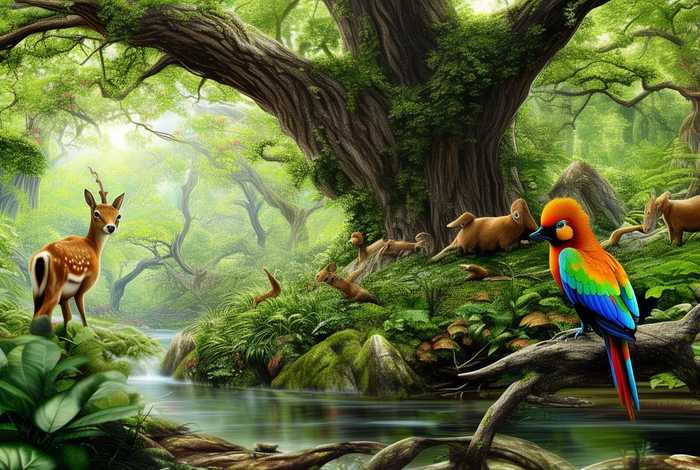 动物生活环境图片（动物生活环境图片大全）