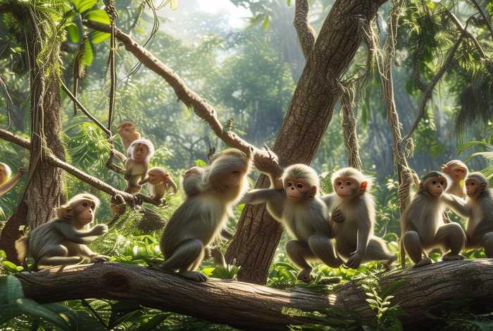 猴群生活习性（猴群的生活特性）