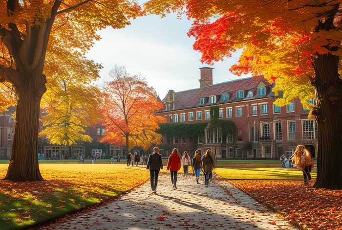 金色的深秋校园生活 校园金色的秋天