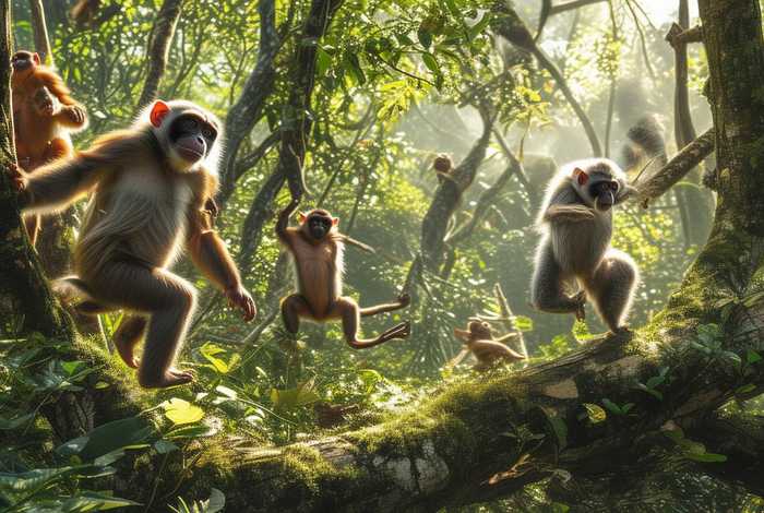 猴群生活揭秘（猴群生活揭秘图片）