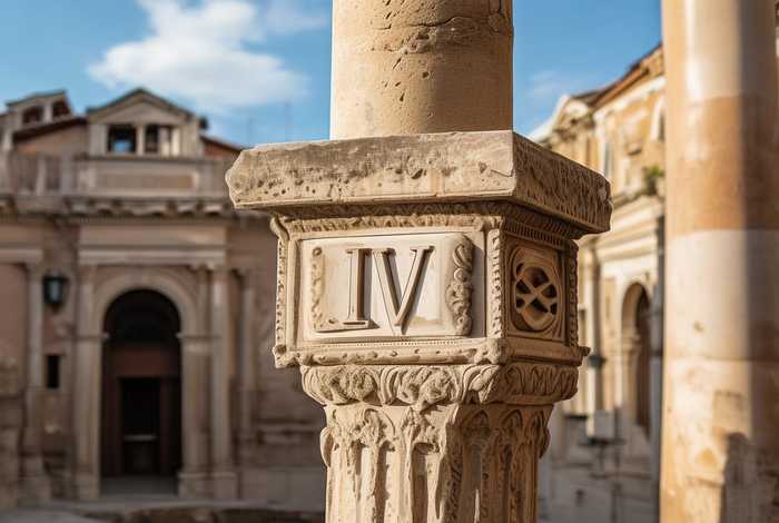 古罗马数字 4的古罗马数字