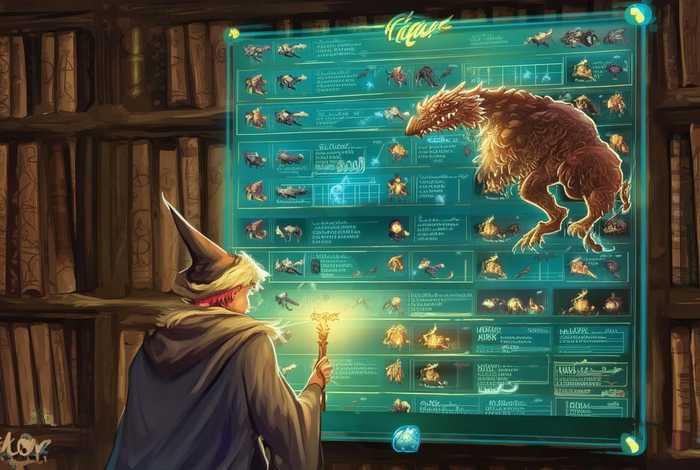 法师圣言术怪物级别对照表最新版，法师圣言术怪物列表