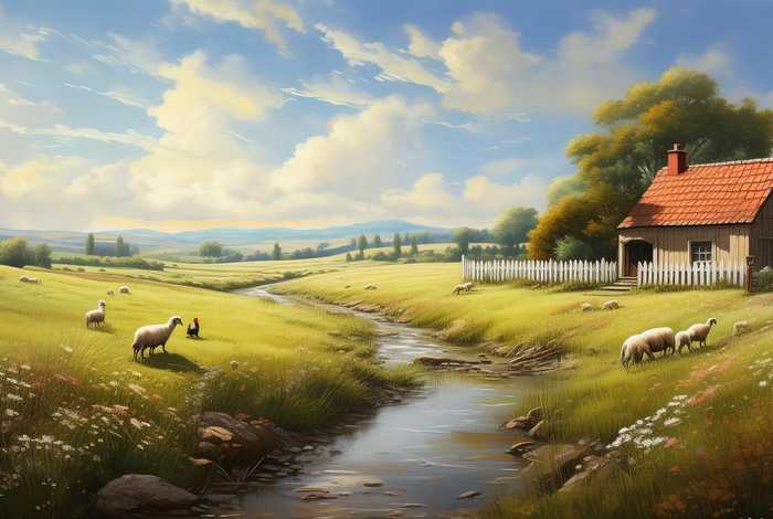 关于田园生活的优美句子；关于田园生活的优美句子有哪些