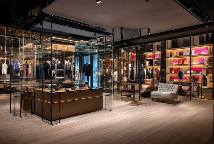 服装生活馆室内设计、服装生活馆室内设计图