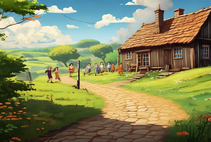 50年代的农村生活视频动画；50年代的农村生活视频动画片
