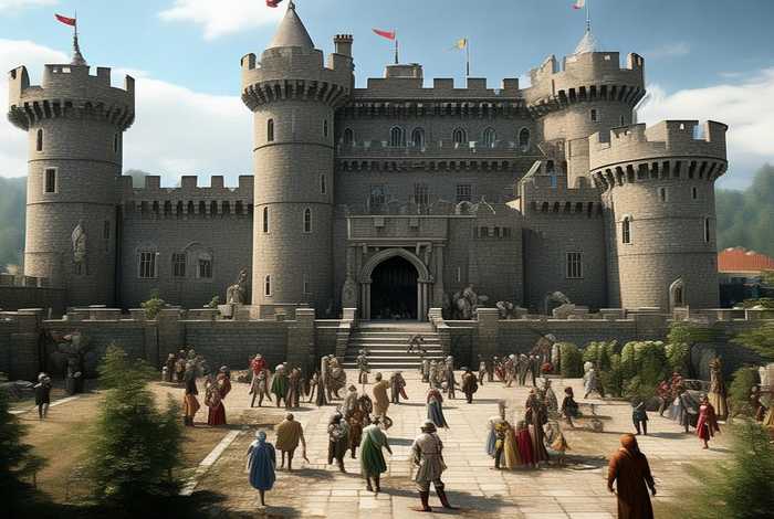 城堡生活多少人、城堡能住多少人