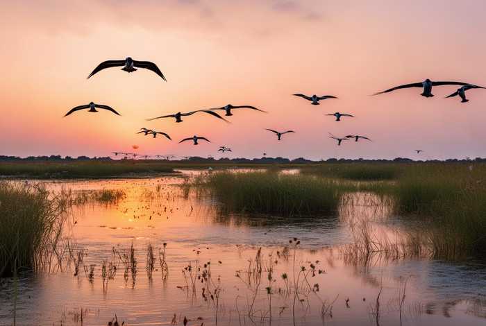 大雁生活地方图片；大雁生活地方图片欣赏